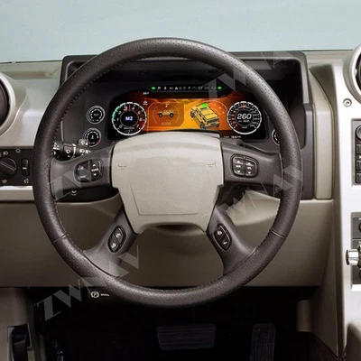 Panel de instrumentos RHD LHD para Hummer H2 2003~2009 medidor de velocidad LCD para automóvil Foto 1 de 4