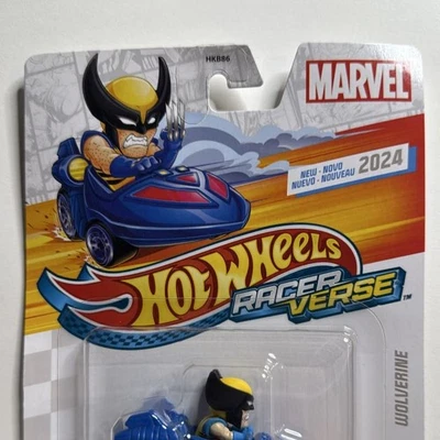 2024 Hot Wheels RacerVerse Marvel Wolverine X-Men Character Car HKB86 - Image 1 of 3