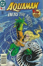 Aquaman #1 (Aug 1994, DC) Peter David run. With Aqualad/Garth. Charybdis.