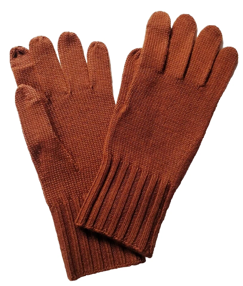 Madewell Wool Texting Gloves Desert Rust Womens