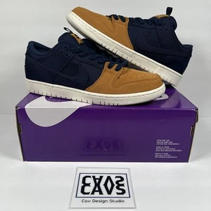 Men's Size 11.5 - Nike SB Dunk Low Pro 90’s Backpack Navy - Brand New - Picture 1 of 16