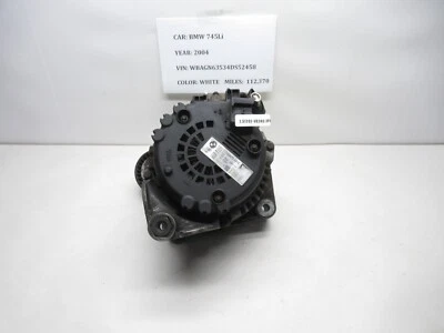 BMW 745Li 2004-2005 motor alternador generador 7524972 OEM Foto 1 de 4