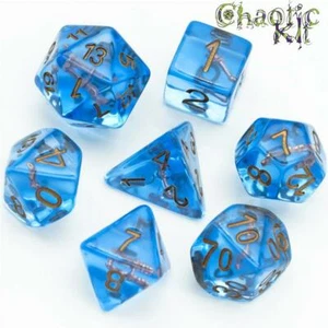 Wizard Dungeons and Dragons Class Dice Set, Wand. DND Polyhedral Dice Set - Picture 1 of 4