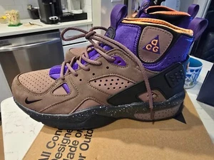Nike ACG Air Mowabb Trail End Brown Size 10 DC9554 201 HIKING BOOT MENS NEW - Picture 1 of 14