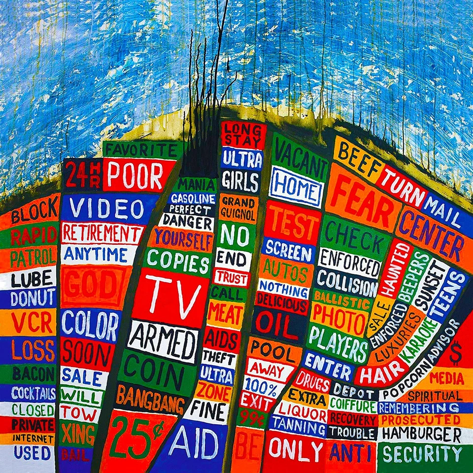 Reproduction "Hail To The Thief" Album Cover Poster, Wall Art, Size: 16" x 16" - Image 1 of 1