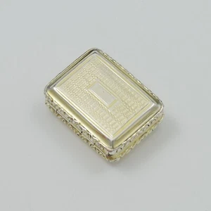 Stunning Georgian Silver Gilt Vinaigrette Antique George IV John Lawrence Lilly - Picture 1 of 11