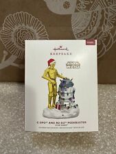 Hallmark Keepsake Ornament 2019 Star Wars C-3PO And R2-D2 Peekbuster Magic Sound