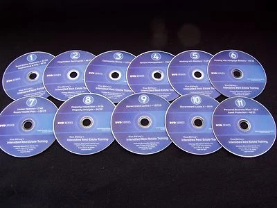 RUSS WHITNEY INTENSIFIED REAL ESTATE TRAINING COMPLETE DVD SET W/ CD ROM MANUAL - Image 1 of 4