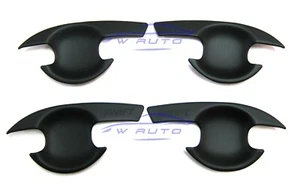 BLACK DOOR BOWL INSERT COVER TRIM FITS SUZUKI SWIFT 2012 2013 2014 2015 16 17 18 - Picture 1 of 4