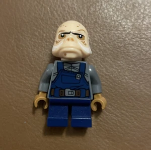 Lego Minifigure Ugnaught Dark Blue Overalls 75137 SW0710 - Picture 1 of 2