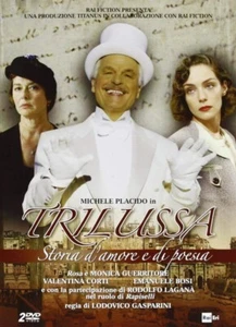 Dvd TRILUSSA -STORIA D'AMORE E DI POESIA Monica Guerritore Michele Placido nuovo