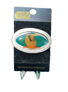Prendedor giratorio Mace Windu 2003 Guerra de las Galaxias fines de semana exclusivo de los parques de Disney NUEVO - Imagen 1 de 2