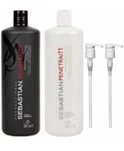 Sebastian Penetrate Shampoo and Conditioner 33.8oz Du w/pumps & free shipping - Photo 1 sur 8