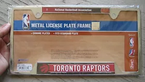 TORONTO RAPTORS BASKETBALL NBA VERCHROMTER NUMMERNSCHILDRAHMEN, WINCRAFT, NEU - Bild 1 von 7