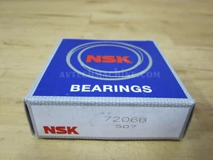 7206B NSK Cuscinetto a contatto angolare 30x62x16 mm - Foto 1 di 1
