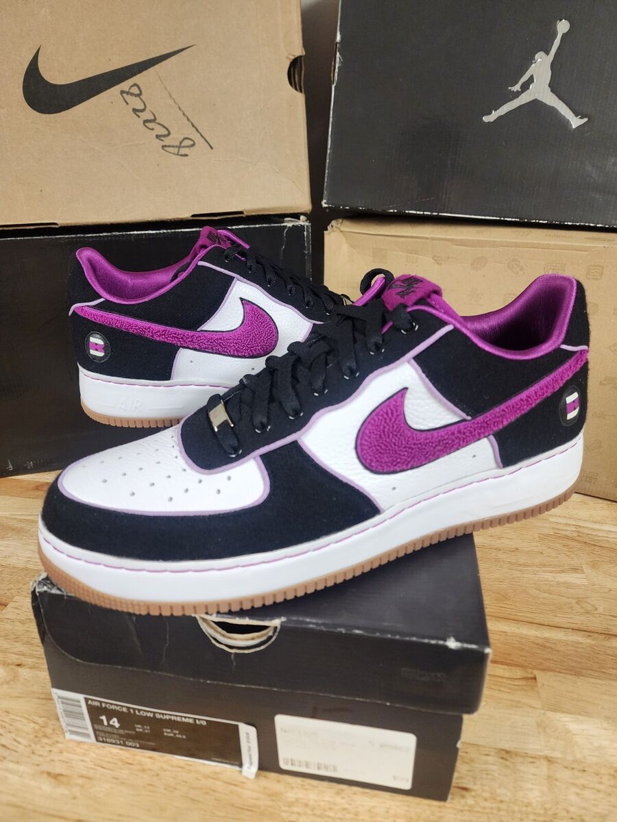 Nike Air Force 1 Supreme I/O Black for Sale | Authenticity Nike Air Force 1 Supreme I/O Black for Sale | Authenticity