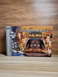 Trivial Pursuit DVD Star Wars | Saga Edition | 2 DVD | New | Unused - Picture 1 of 15