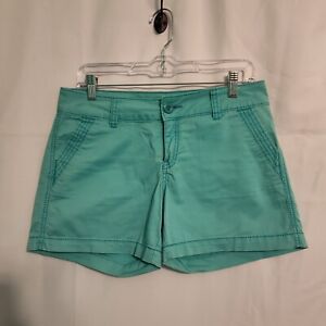 Maurices Jade Chino Jean Shorts With Pockets Green Inseam Inseam 5" Size 5/6 