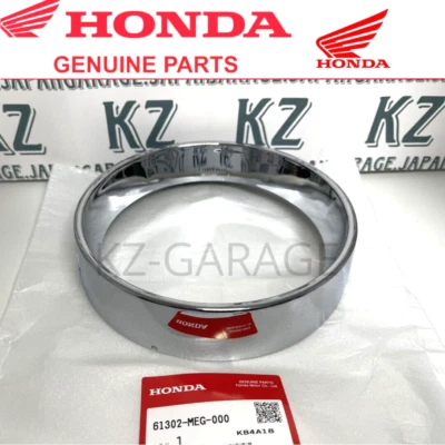 HONDA Genuine Front Headlight Rim VT750 C CA CS Shadow Aero 61302-MEG-000 NEW - Imagem 1 de 3