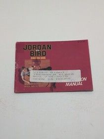 Jordan vs Bird Manual only (Nintendo Nes, 1989) NES-OE-USA