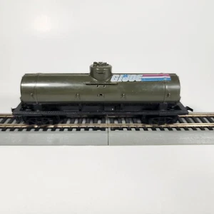 TYCO HO Scale GI JOE Single Dome Tanker Car Model Railroad Freight Train C-5 - Picture 1 of 6