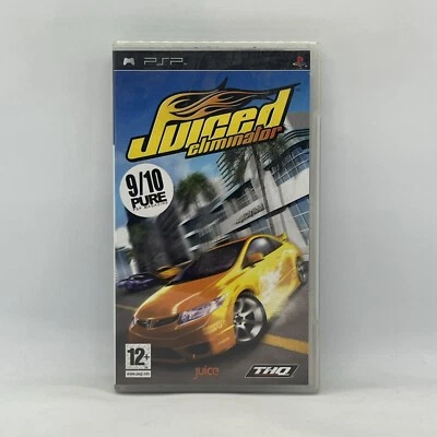 Juiced Eliminator Sony PlayStation PSP Portable Game Free Tracked Post - Image 1 of 4