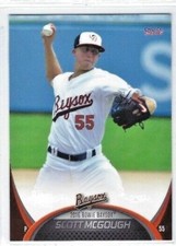 2016 Bowie Baysox (Double-A Baltimore Orioles) Update set Scott McGough