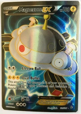 Magnezone EX FULL ART ULTRA RARE 101/106 Pokemon XY Flashfire TCG Holo 2014 - Image 1 of 3