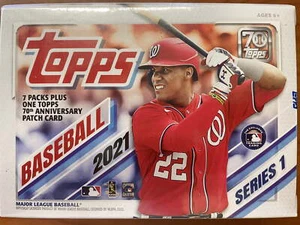 2021 Series 1 Baseball Blaster Trading Cards - Bild 1 von 12