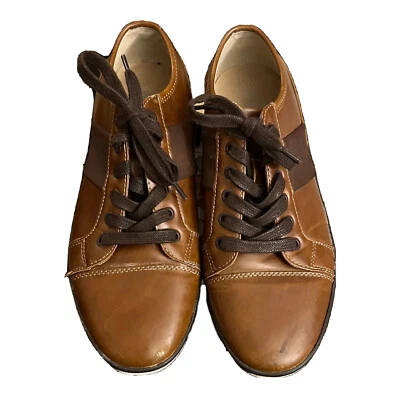 Unlisted by Kenneth Cole Men's Crown Brown Lace Up Sneaker Mens Size 9 MED - Image 1 of 4