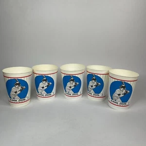 1986 Slurpee 7-11 Big Gulp RARE VINTAGE NY YANKEES CUP TEAM SET Don Mattingly 5 - Picture 1 of 9