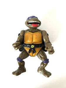 Figura 1991 Playmates Teenage Mutant Ninja Turtles TMNT Talkin' Donatello Don - Imagen 1 de 8