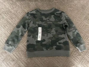 Cat & Jack Camoflauge Sweater Kids Size 4/5 - Picture 1 of 1