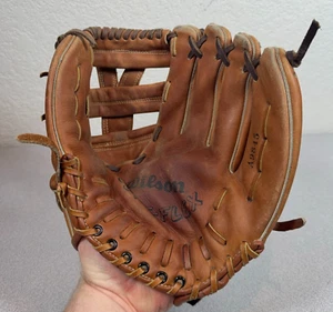 Wilson A9845 Soft Flex Baseball Glove 12" RHT Leather Right Hand Throw - Picture 1 of 12