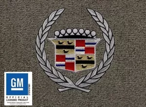Cadillac ELDORADO 1993 LLOYD ULTIMAT MATS SHALE 4 PC WREATH & CREST FRONT MATS - Picture 1 of 1