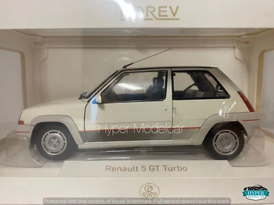 NOREV 1/18 RENAULT R5 SUPERCINQUE GT TURBO PHASE I 1985 WHITE 185200 - Immagine 1 di 3