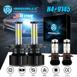 Faro antiniebla 6 lados LED haz alto y bajo 6000 k para Toyota Tacoma 2006-2011 - Imagen 1 de 15