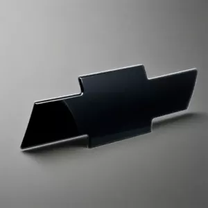 NEW 1999-02 Silverado 2000-06 Tahoe Suburban Front Grill emblem Bowtie Black - Picture 1 of 5