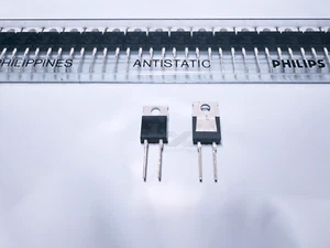 5PCS BY329-1200 BY329 Philips diodo raddrizzatore rapido recupero morbido 1200V 8A TO-220 - Foto 1 di 5