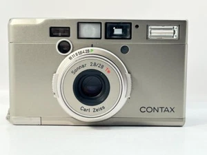 Cuerpo de cámara Contax TVS 35 mm Film Point & Shoot de Japón probado funcionando EX+5 - Imagen 1 de 10
