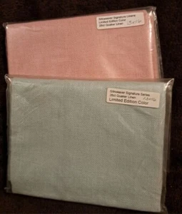 Silkweaver Signature Series cross stitch fabric lot of 2 - Picture 1 of 1