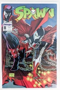 Image Comics Spawn Issue #8 Todd McFarlane Condition VF+ 8.5 Direct Ed 1993 - Picture 1 of 1
