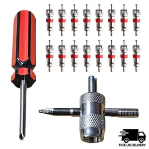 Reifen Ventilkern Einsatz Reifen Schrader Auto Fahrrad Motorrad Quad LKW - Bild 1 von 6