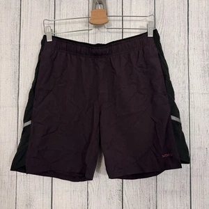 Skora Mens Medium Dark Purple Qwick-Dry Elastic Waist Athletic Shorts - Picture 1 of 6