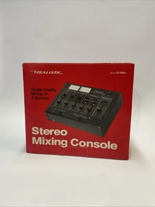 Radio Shack Stereo Mischpult Model 32-1200c in OVP einmal benutzt - Bild 1 von 6