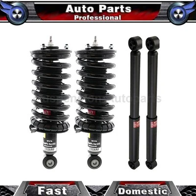 Juego de amortiguadores delanteros traseros KYB para Nissan Titan 2004 2005 2006 4X Foto 1 de 4