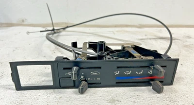 Toyota 4Runner & Pickup 1990-1991 calentador panel de interruptores sin aire acondicionado con cables OEM Foto 1 de 4