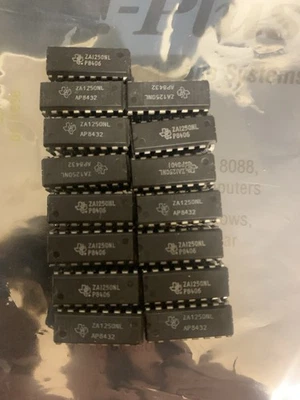 15 ZA1250NL TI Piggyback 128K x 1 DRAM 150ns PC/AT IBM 5170 286 Type1 1984 - Image 1 of 2