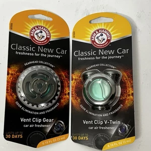 Braccio e Martello GEAR & V-TWIN Nuovo Clip di Ventilazione Auto Deodorante NUOVO Gearhead Hot Rod - Foto 1 di 12