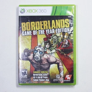 Borderlands: Edición Juego del Año (Xbox 360, 2010) Completo En Caja - Probado - Imagen 1 de 7